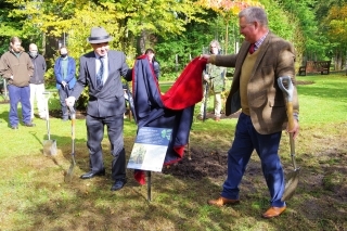 Ginkgo Tree for Peace planting ceremony at the Benmore Botanic Garden03