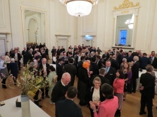 Crowd of guests