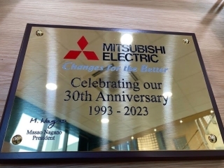 30周年記念プレート