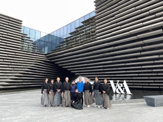 DCG middle left with Tanaka school musicians