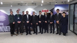 Deputy Consul General Ishii far right