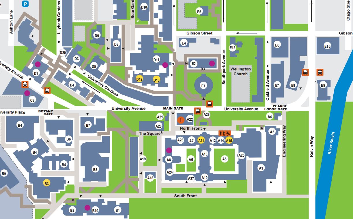 Glasgow Uni Campus Map Consulate-General Of Japan In Edinburgh - Culture